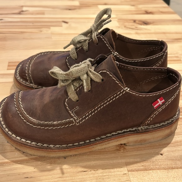 Duckfeet Fyn Shoes, leather size 39, cocoa brown, EUC - Picture 3 of 9